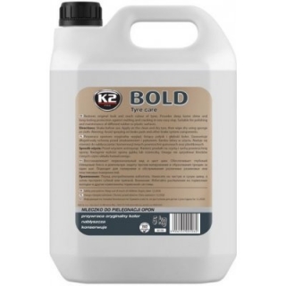 K2 BOLD - čistí a regeneruje pneumatiky 5000 ml