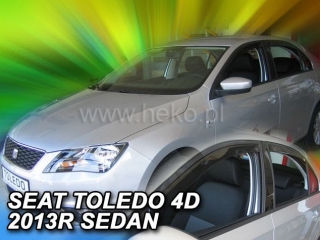 Deflektory SEAT TOLEDO IV 4D 2013R-> (+ZN) SEDAN