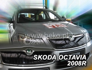 ZIMNÁ CLONA MASKY - ŠKODA OCTAVIA II FACELIFT 2007-2013 HORNÁ