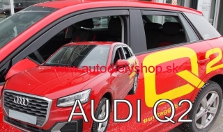 Audi Q2 od 2016 (so zadnými) - deflektory Heko
