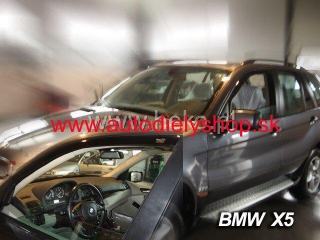BMW X5 (E53) 1999-2006 (predné) - deflektory Heko
