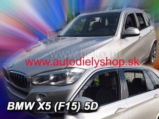 BMW X5 (F15) 2013-2018 (so zadnými) - deflektory Heko