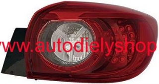 Mazda 3 09/2013- zadné svetlo Pravé / vonkajšie / HB / LED
