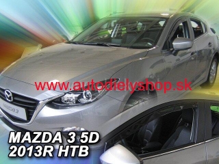 Mazda 3 2013-2019 (predné) - deflektory Heko