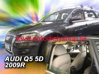 Audi Q5 2008-2017 (so zadnými) - deflektory Heko
