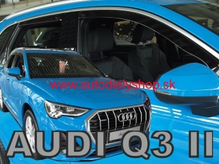 Audi Q3 od 2018 (so zadnými) - deflektory Heko