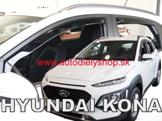 Hyundai Kona od 2017 (so zadnými) - deflektory Heko