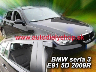 BMW 3 (E91) Combi 2005-2012 (so zadnými) - deflektory Heko