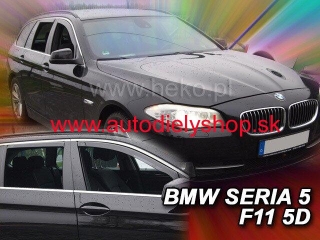 BMW 5 (F11) Combi 2010-2016 (so zadnými) - deflektory Heko