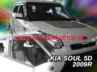 Kia Soul 2008-2014 (predné) - deflektory Heko