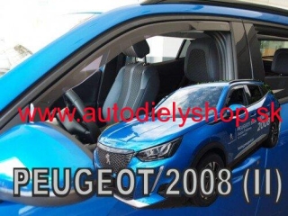 Peugeot 2008 od 2020 (predné) - deflektory Heko