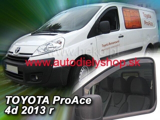 Toyota ProAce 2012-2016 (predné) - deflektory Heko
