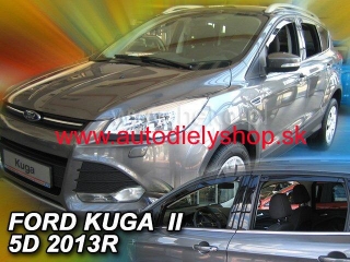 Ford Kuga 2013-2019 (so zadnými) - deflektory Heko