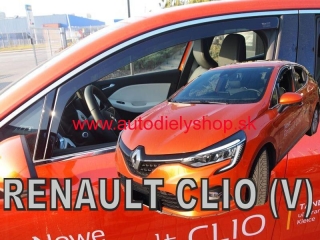 Renault Clio od 2019 (predné) - deflektory Heko
