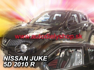 Nissan Juke 2010-2019 (predné) - deflektory Heko
