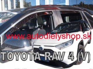 Toyota RAV4 od 2018 (so zadnými) - deflektory Heko