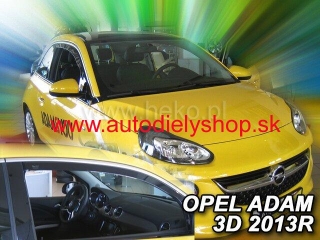 Opel Adam od 2013 (predné) - deflektory Heko