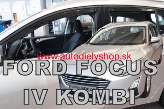 Ford Focus Combi od 2018 (so zadnými) - deflektory Heko
