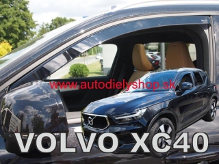 Volvo XC40 od 2018 (predné) - deflektory Heko