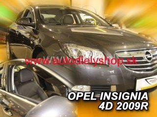 Opel Insignia 2008-2017 (predné) - deflektory Heko