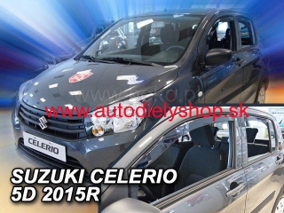 Suzuki Celerio od 2014 (so zadnými) - deflektory Heko