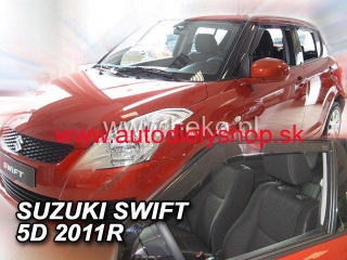Suzuki Swift 2010-2017 (predné) - deflektory Heko