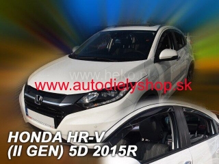 Honda HR-V od 2015 (so zadnými) - deflektory Heko
