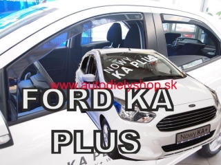 Ford Ka+ od 2016 (so zadnými) - deflektory Heko