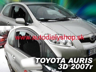 Toyota Auris 3-dvere 2006-2012 (predné) - deflektory Heko