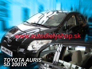 Toyota Auris 5-dverí 2006-2012 (predné) - deflektory Heko