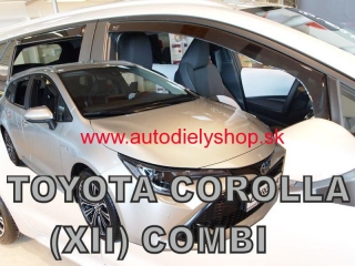 Toyota Corolla Combi od 2018 (so zadnými) - deflektory Heko