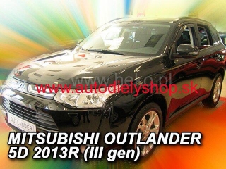 Mitsubishi Outlander od 2012 (predné) - deflektory Heko