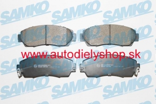 Honda CRV 10/2012- predné platničky / SAMKO / typ SUMITOMO