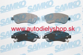 Honda CRV 10/2012- predné platničky / SAMKO / typ Bosch