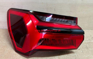 Audi A6 6/2018- zadné svetlo LED Lavé / s čiernou lištou