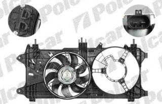 Fiat DOBLO 11/05- ventilátor chladičov 1,3DMJet-1,9DMJet bez AC