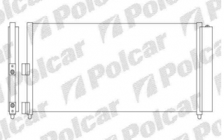 Lancia MUSA 10/04 - chladič klimatizácie  pre 1,3 D Multijet-1,4