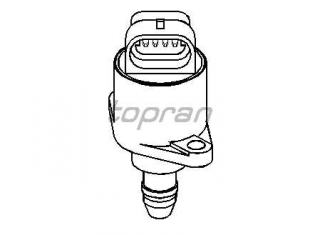 Peugeot 406 5/95-5/99 regulačný ventil voľnobehu /TOPRAN/
