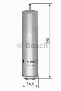 BMW X5 E70 2/07- palivový filter 3,0D-3,0SD / BOSCH /