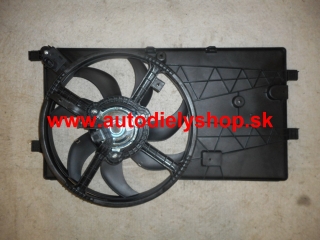Peugeot BIPPER 2/2008- ventilátor chladiča /390mm/ s rezistorom