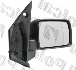 Ford TRANSIT CONNECT 06/09- Spätné zrkadlo manuálne čierne pravé 