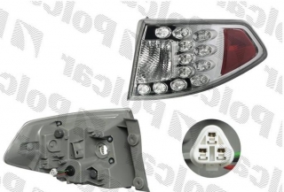 Subaru IMPREZA HB 01/08- zadné svetlo vonkajšie pravé LED /pre HB/