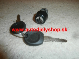 VW TRANSPORTER CARAVELLE 96-02 vložka spínacej skrinky + 1x kluč