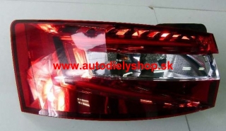 Škoda SUPERB III 5/2015- zadné svetlo vonkajšie ľavé LED komplet ORIGINÁL