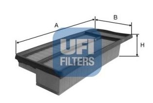 Fiat PANDA 2012- vzduchový filter /UFI/