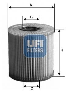 Kia RIO III 06/2011- olejový filter /UFI/