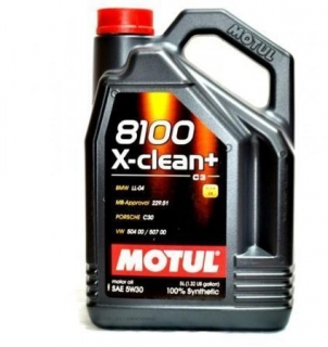 Motul 8100 X-clean + 5W-30 5L
