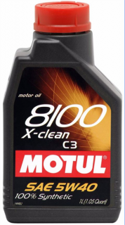 Motul 8100 X-clean 5W-40 C3 1L