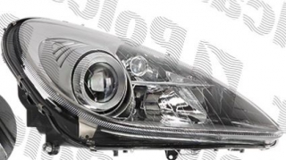 Mercedes SLK R171 3/04-2/11 svetlo el. s motorčekom H7+H7 pravé