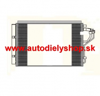 Hyundai I30 2012- chladič klimatizácie / 1.4 - 1.6